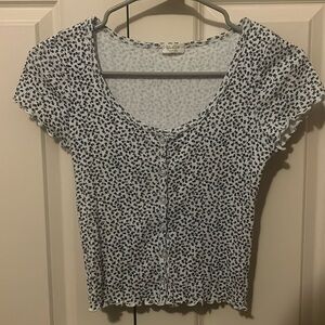 White Brandy Melville Crop Top